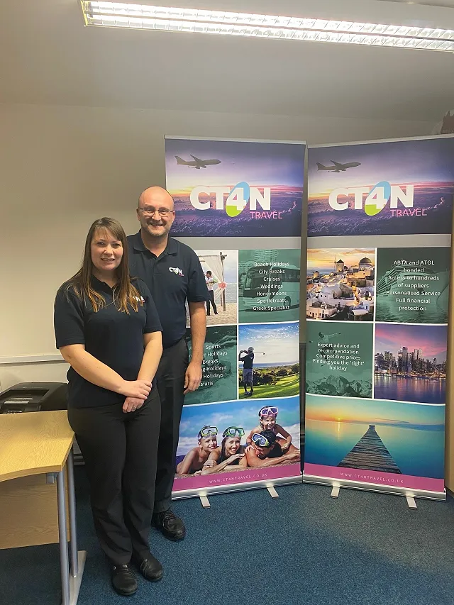 chris and caroline from CT4N Travel