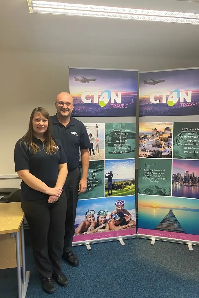 Chris and Caroline from CT4N Travel