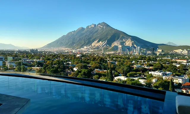 looking across Monterrey, Mexico