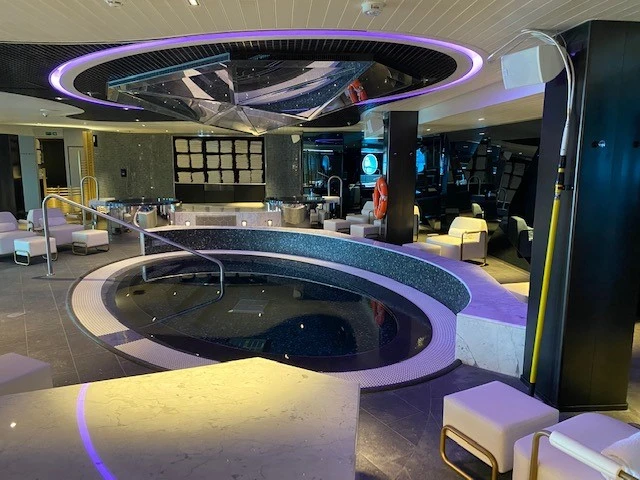 the spa inside Valiant Lady cruise ship
