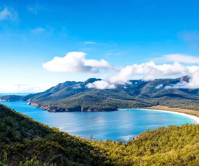 a bay in tasmania, australia
